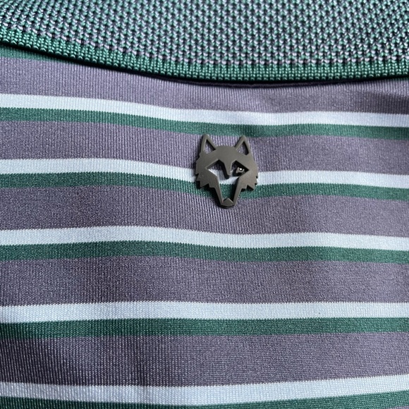 Men’s Greyson Striped Golf Polo - Picture 4 of 7